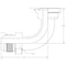 World Wide Fittings Male JIC to Code 62 Heavy Flange 90 Deg. Elbow 1804X16X12 - alternate 2